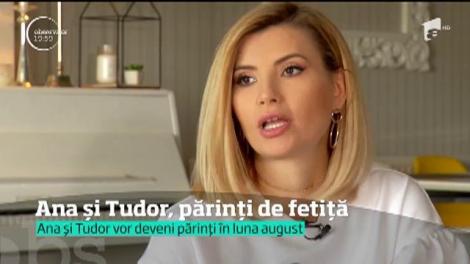 Ana Maria Stancu şi Tudor Ionescu vor deveni părinţi. Părinţii de fetiţă
