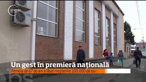 Se întâmplă în România. O femeie a lăsat 100.000 de euro MOȘTENIRE. Când au aflat cine va beneficia de bani, RUDELE AU ÎNCREMENIT!