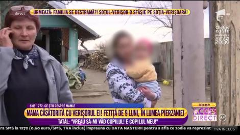 Mama căsătorită cu verişorul ei! Fetiţă de 9 luni, în lumea pierzaniei