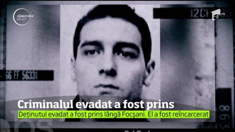 Deţinutul care a evadat din penitenciarul Rahova a fost prins