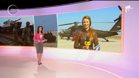 Cot la cot, militari români, dar şi americani participă la un antrenament comun, în baza aeriană Mihail Kogălniceanu