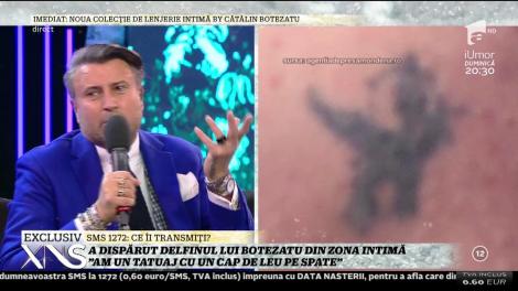 Cătălin Botezatu: ”Am nouă tatuaje. Cel mai mare îl am pe spate”