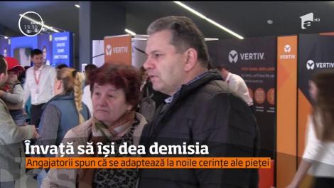 Stand pentru demisii! Se întâmplă la târgul de cariere din Cluj şi se întâmplă pentru prima dată