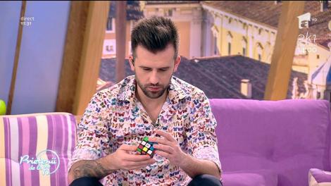 Cel mai mic membru al comunităţii speedcubing România! Dani, un magician al cubului Rubik