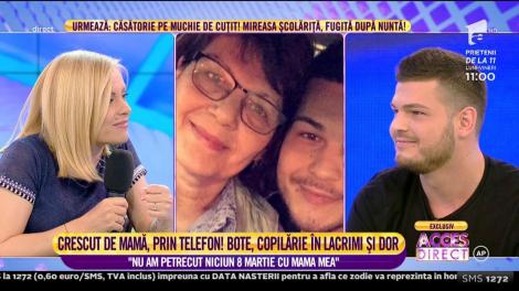 Moment emoţionant! Răzvan Botezatu şi-a revăzut mama