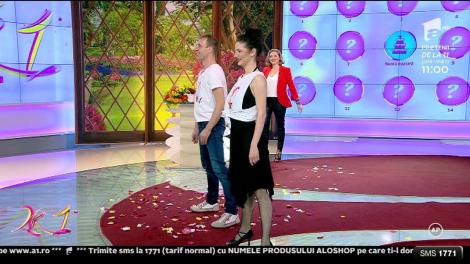 Diana şi Robert, dans pe imnul "2k1"