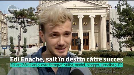 Dintr-un mic sat &icirc;nconjurat de sărăcie, un t&acirc;năr a făcut săritura spre succes. La propriu