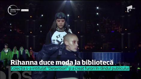 Surpriză de proporţii la Săptămâna Modei la Paris, unde Rihanna şi-a prezentat propria colecţie!