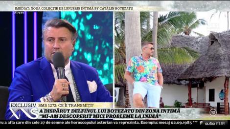 Cătălin Botezatu: ”Am noi probleme la inimă. Doamne ferește!”