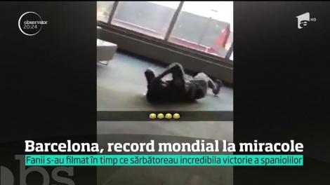 Barcelona, record mondial la miracole