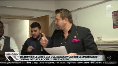 Ceea ce nu se vede pe scenă e alt show! Imagini exclusive din culisele concertului lui Horia Brenciu: ”Eu nu pot sta locului nicio clipă”