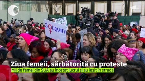 Ziua internaţională a femeii, marcată de proteste în mai multe state din lume