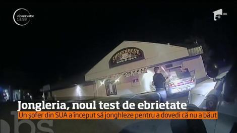 Jongleria, noul test de ebrietate