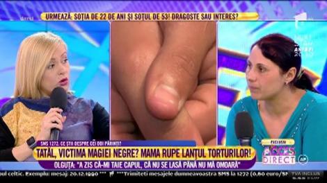 Olguţa Ciobanu, o mama disperată: A zis că-mi taie capul, că nu se lasă până nu mă omoară"