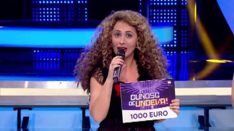 Bianca Sârbu a câștigat a patra ediție a sezonului XI "Te cunosc de undeva!"