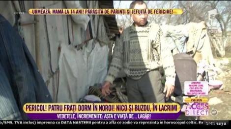Pericol! Patru frati dorm in noroi! Nico și Daniel Buzdugan au trăit șocul vieții lor