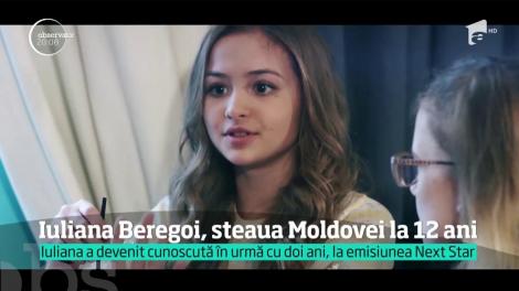 La doar 12 ani, Iuliana Beregoi, devenită cunoscută pe scena de la Next Star, cucereşte internetul