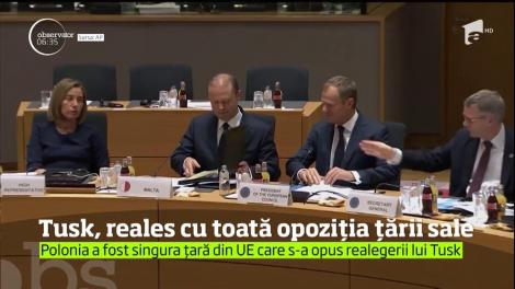 Donald Tusk, reales preşedinte al Consiliului European în ciuda opoziţiei guvernului polonez