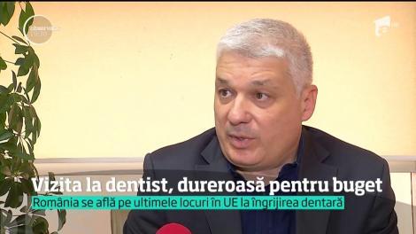 Vizita la dentist, dureroasă pentru buget