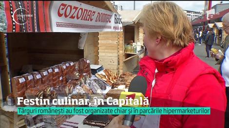 În unele parcuri din Capitală a fost adevărat festin culinar