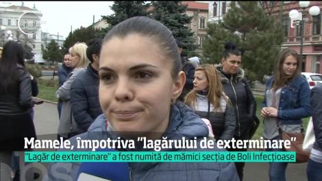Mamele, împotriva "Lagărului de exterminare" din spitalul Judeţean Arad