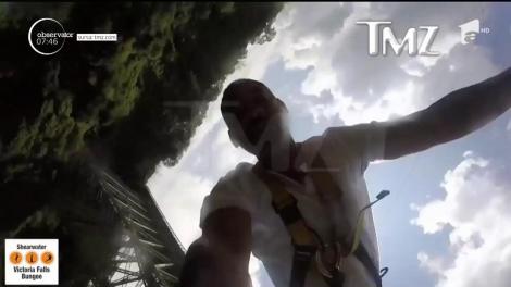 Will Smith, aflat în Africa, a sărit de la peste 90 de metri înălțime