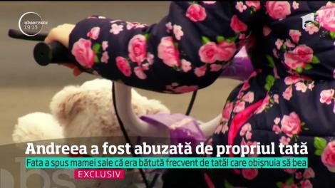 "Eu pentru ce m-am născut?" La doar 5 ani, Andreea, din Iași, a fost abuzată de propriul tată