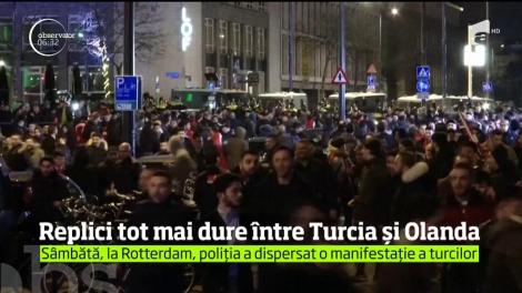Criza diplomatică dintre Turcia şi Olanda se adânceşte şi mai mult