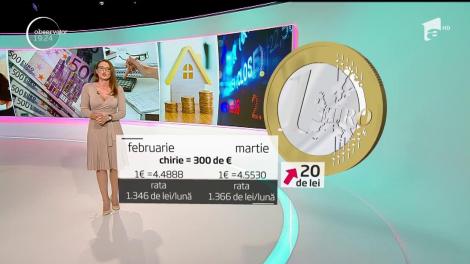 Euro a ajuns la un maxim istoric al ultimilor 4 ani. Moneda europeană a înregistrat aproape 4 lei şi 56 de bani