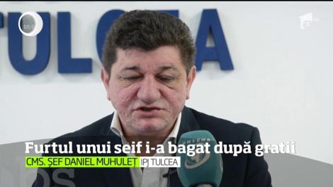 Ceea ce ar fi trebuit să fi lovitura vieţii a devenit coşmarul unor tineri recidivişti din Tulcea. La două zile după ce au furat un seif plin cu bani au ajuns după gratii
