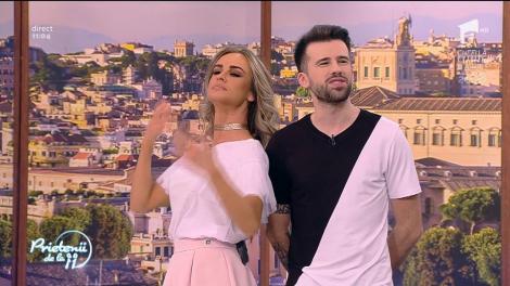 Diana Munteanu, atenționată de grijuliul ei coleg, Florin Ristei: ”Ce porți la gât este primul semn de sclavie al femeilor în fața bărbaților!” Diana: "Zgardă am, lesă n-am"