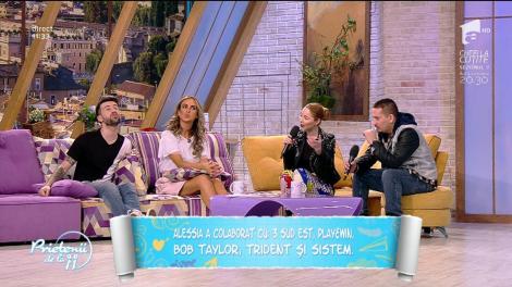 Alessia, anunț bombă la "Prietenii de la 11": ”Gata, mă mărit!”. Ce inel a primit cântăreața