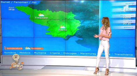 Vremea ține cu noi, astăzi! Se încălzeşte uşor, iar maximele ajung la 12 grade