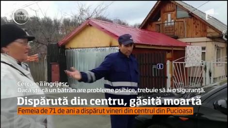 Sfârşit cumplit pentru o femeie de 71 de ani din Pucioasa, judeţul Dâmboviţa