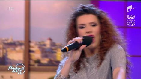 Andreea D. a încins atmosfera la "Prietenii de la 11". "Get Freaky" a adus buna-dispoziție și cheful de distracție în platou