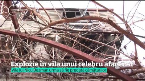 Explozie puternică în vila unui celebru afacerist