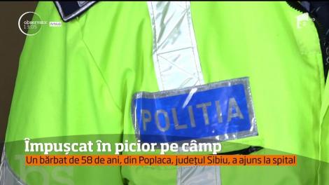 Un bărbat din judeţul Sibiu a fost împuşcat, în timp ce trecea prin dreptul poligonului din Poplaca!