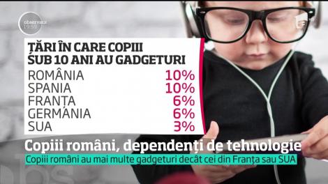Copiii din România, dependenți de gadgeturi