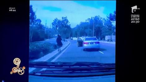 Smiley News: O femeie supărată foc a coborât din mașină, în mers: "Du-te, mă, tu, dacă ești  șmecheră"