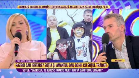 Dan Badea, bărbatul părăsit de soție: "Gabriela, te iubesc foarte mult! Hai să dăm totul uitării!"