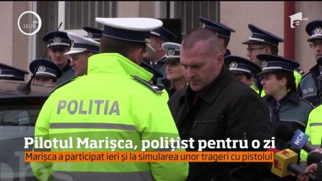 Pilotul de raliuri Bogdan Marișca a fost elev pentru o zi, la școala de poliție
