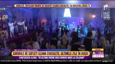 O prietenă apropiată de-a Ilenei Ciuculete: ”Îmi spunea că se simte obosită. În ultimul timp a avut dureri foarte mari la coloană”