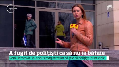 Tânărul care a sfidat peste 20 de polițiști contestă arestarea preventivă