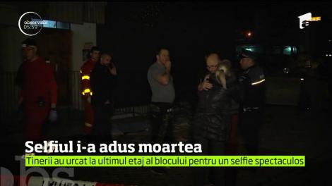 O adolescentă de 15 ani a murit după ce a căzut de la etajul nouă al unui bloc din Sibiu