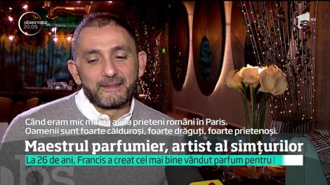 Domnișoarelor, doamnelor, odată cucerit, vă va îmbăia în parfumuri fine! El este Francis Kurgian, maestrul parfumier, un adevărat artist al simțurilor