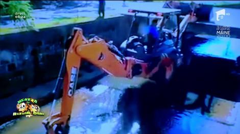 Smiley News: Credeai că nimic nu te mai poate surprinde? Dorel lovește din nou, dar e de bine! Meseriaş în excavator ca nimeni altul