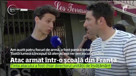 Un atac armat a creat panică la un liceu din sud-estul Franţei