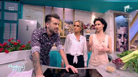 Andreea Moldovan gătește: "Năut cu roşii, spanac şi orez"