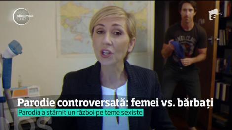 Parodie controversată: femei vs bărbați