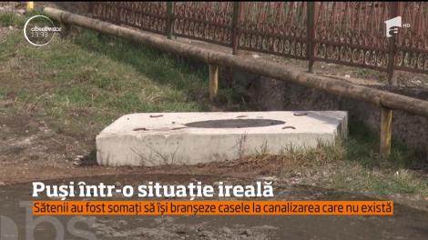 Localnicii dintr-o suburbie a municipiului Hunedoara au fost somaţi la începutul lunii să îşi racordeze locuinţele la un sistem de canalizare